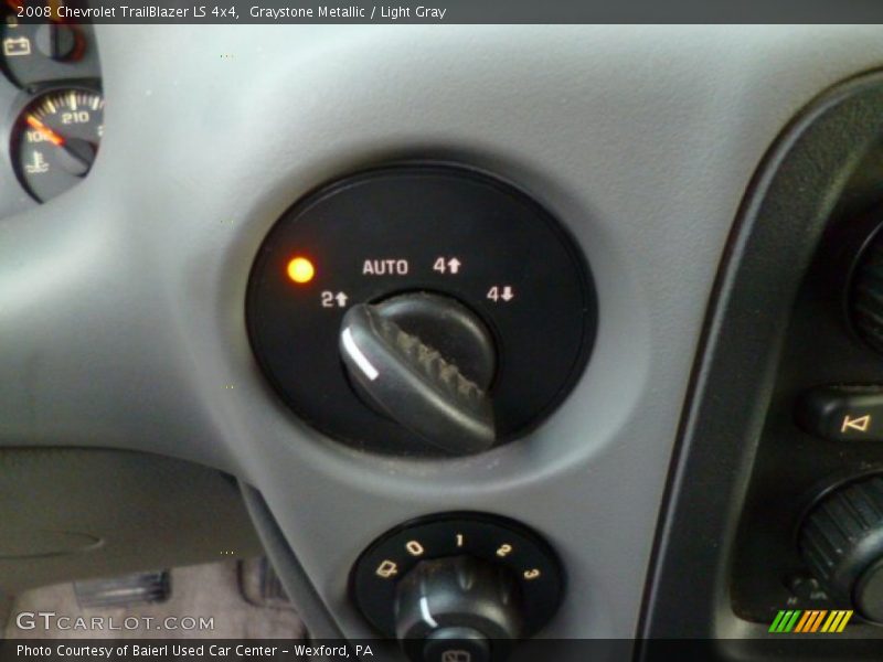 Graystone Metallic / Light Gray 2008 Chevrolet TrailBlazer LS 4x4