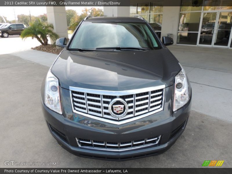 Gray Flannel Metallic / Ebony/Ebony 2013 Cadillac SRX Luxury FWD