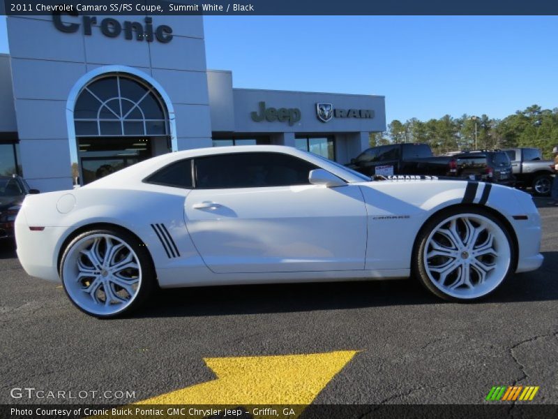 Summit White / Black 2011 Chevrolet Camaro SS/RS Coupe