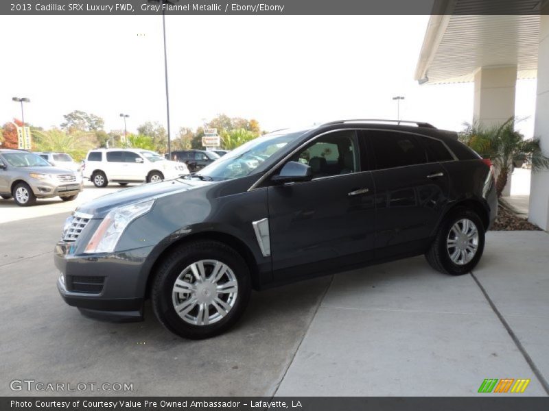 Gray Flannel Metallic / Ebony/Ebony 2013 Cadillac SRX Luxury FWD