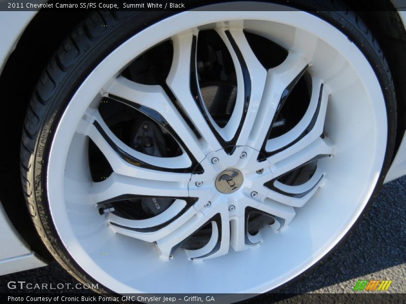 Custom Wheels of 2011 Camaro SS/RS Coupe