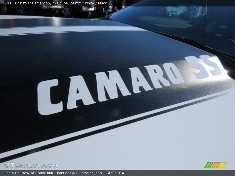 Summit White / Black 2011 Chevrolet Camaro SS/RS Coupe