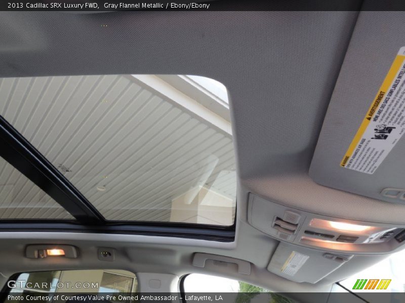 Gray Flannel Metallic / Ebony/Ebony 2013 Cadillac SRX Luxury FWD