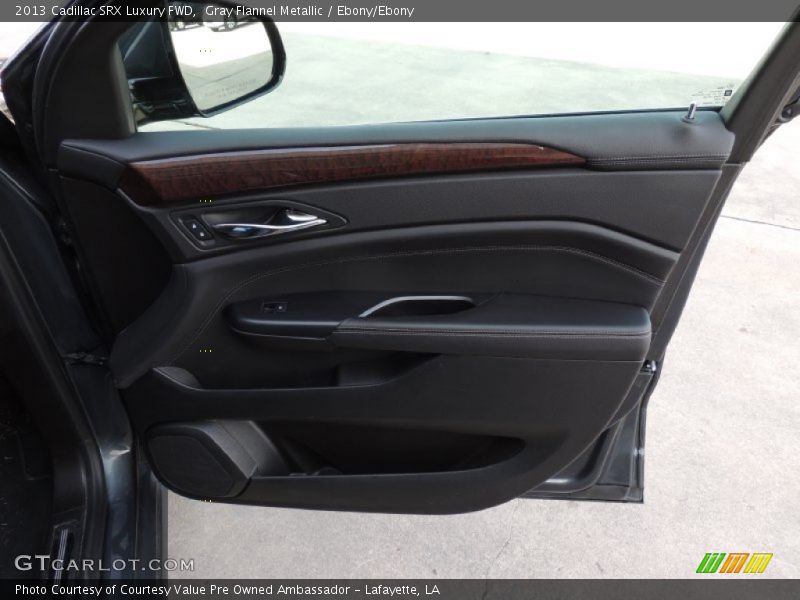 Gray Flannel Metallic / Ebony/Ebony 2013 Cadillac SRX Luxury FWD