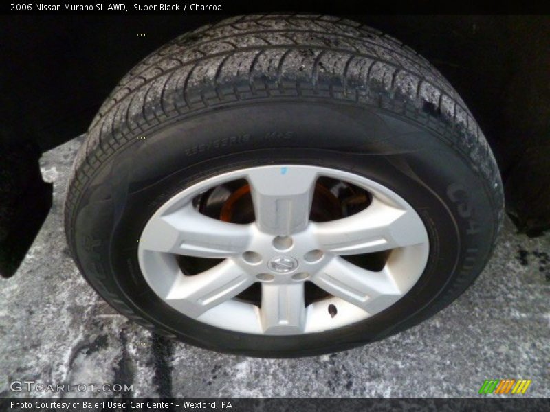 Super Black / Charcoal 2006 Nissan Murano SL AWD