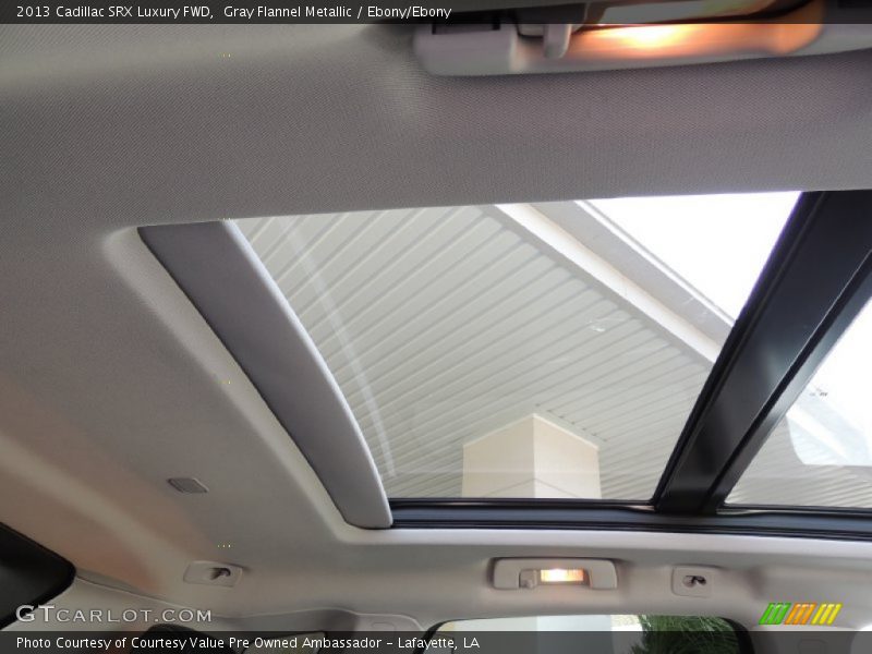 Gray Flannel Metallic / Ebony/Ebony 2013 Cadillac SRX Luxury FWD