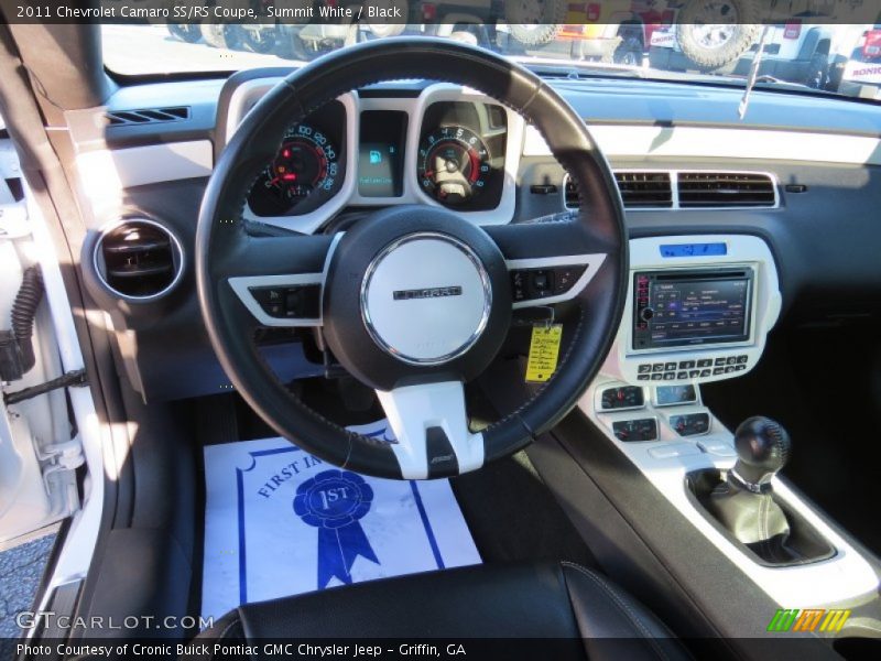 Summit White / Black 2011 Chevrolet Camaro SS/RS Coupe