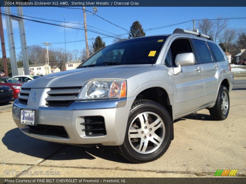 Sterling Silver Metallic / Charcoal Gray 2004 Mitsubishi Endeavor XLS AWD