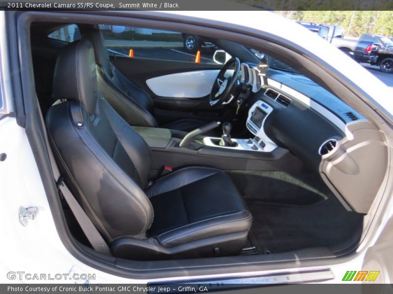 Summit White / Black 2011 Chevrolet Camaro SS/RS Coupe