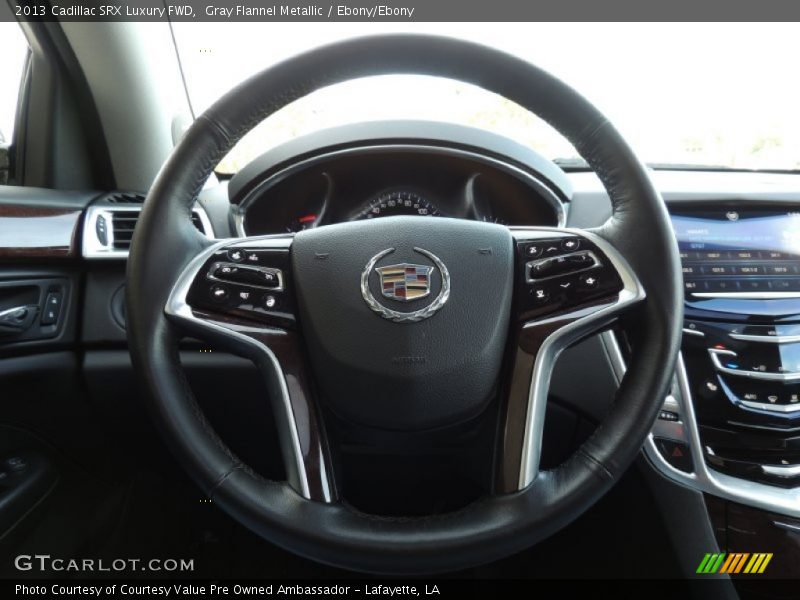 Gray Flannel Metallic / Ebony/Ebony 2013 Cadillac SRX Luxury FWD