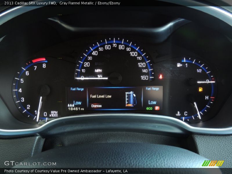 Gray Flannel Metallic / Ebony/Ebony 2013 Cadillac SRX Luxury FWD