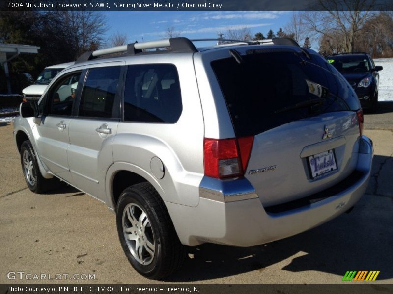 Sterling Silver Metallic / Charcoal Gray 2004 Mitsubishi Endeavor XLS AWD