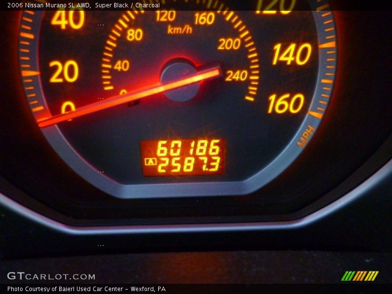 Super Black / Charcoal 2006 Nissan Murano SL AWD