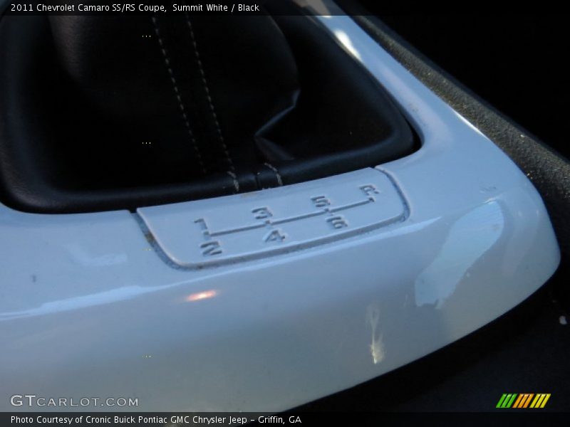 Summit White / Black 2011 Chevrolet Camaro SS/RS Coupe