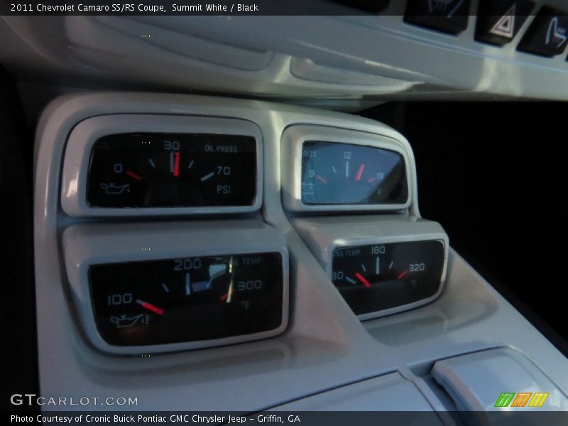 Summit White / Black 2011 Chevrolet Camaro SS/RS Coupe