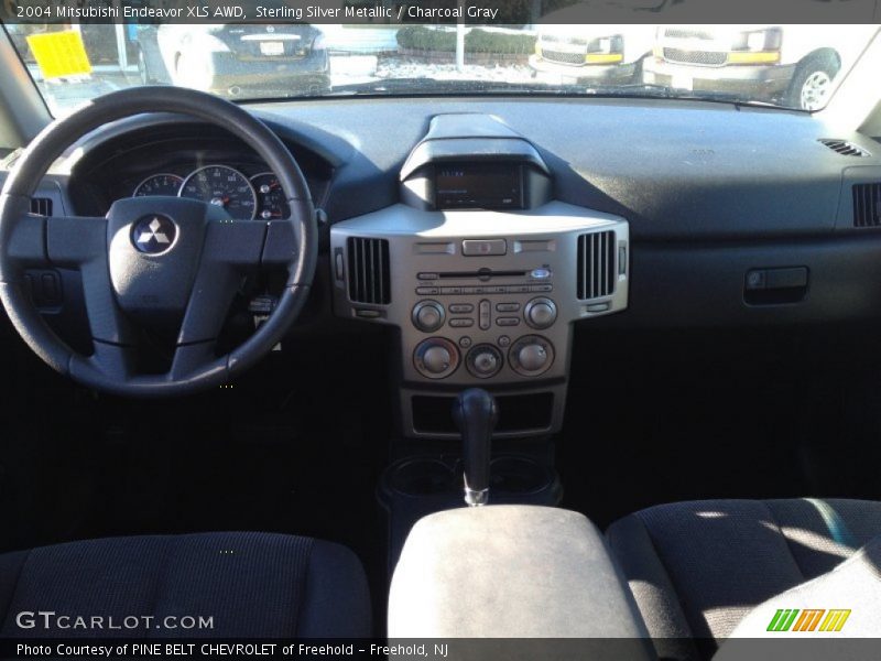 Sterling Silver Metallic / Charcoal Gray 2004 Mitsubishi Endeavor XLS AWD