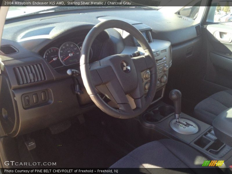 Sterling Silver Metallic / Charcoal Gray 2004 Mitsubishi Endeavor XLS AWD