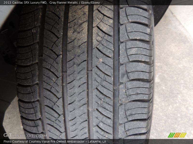 Gray Flannel Metallic / Ebony/Ebony 2013 Cadillac SRX Luxury FWD