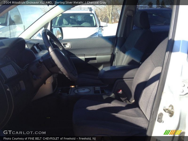 Sterling Silver Metallic / Charcoal Gray 2004 Mitsubishi Endeavor XLS AWD