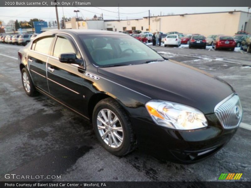 Front 3/4 View of 2010 Lucerne CX