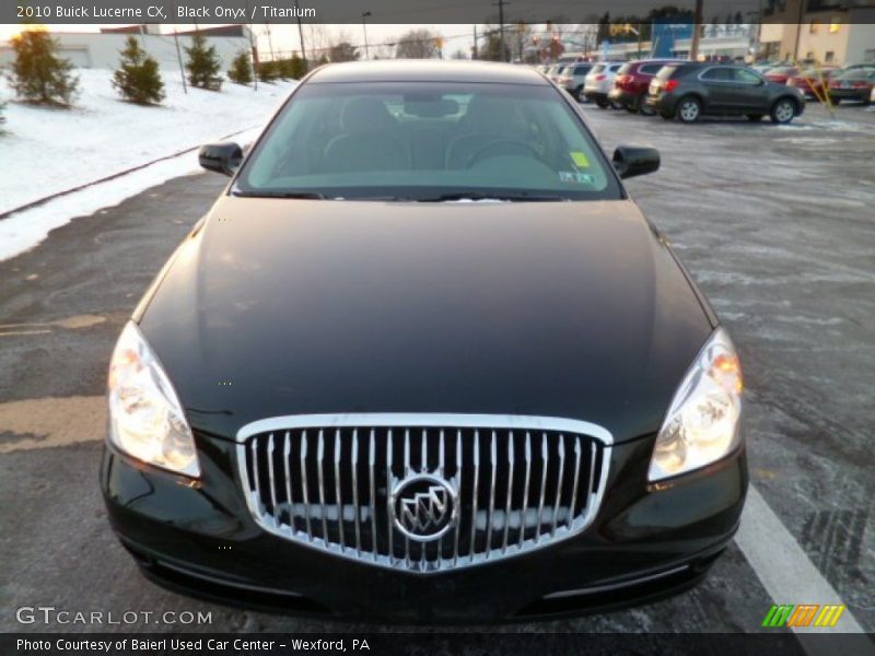 Black Onyx / Titanium 2010 Buick Lucerne CX