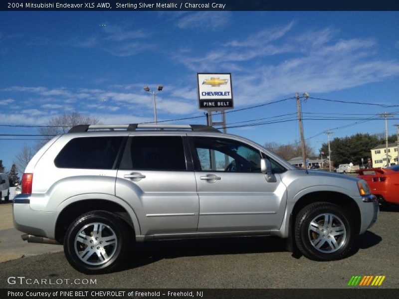 Sterling Silver Metallic / Charcoal Gray 2004 Mitsubishi Endeavor XLS AWD