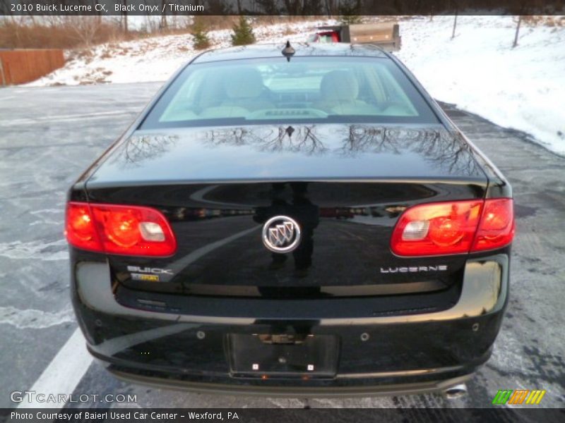 Black Onyx / Titanium 2010 Buick Lucerne CX