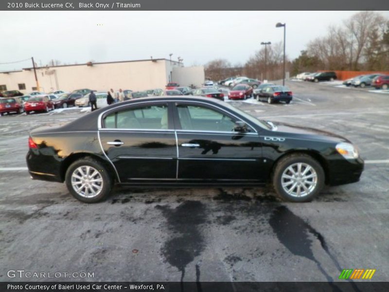 Black Onyx / Titanium 2010 Buick Lucerne CX