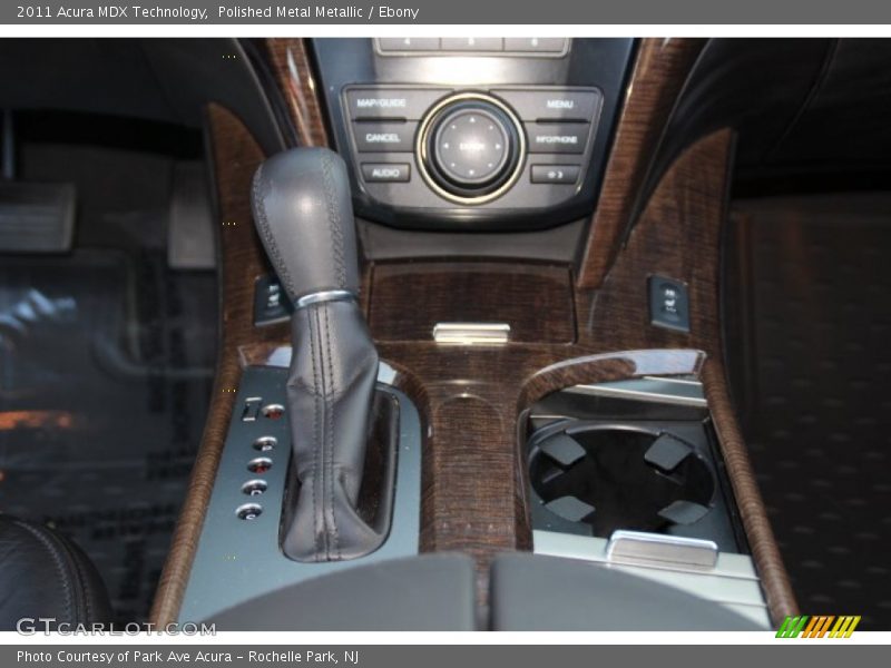 Polished Metal Metallic / Ebony 2011 Acura MDX Technology