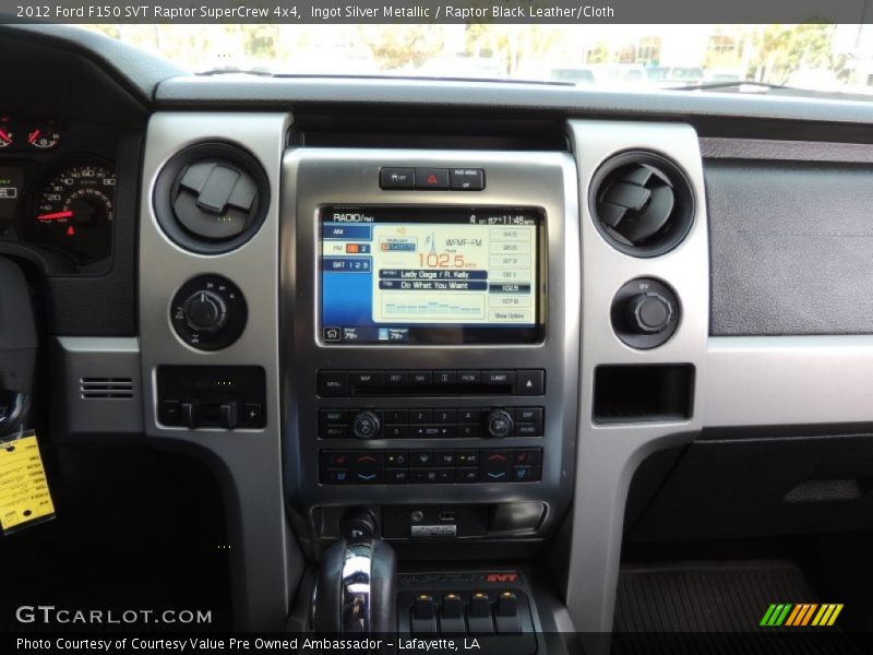 Ingot Silver Metallic / Raptor Black Leather/Cloth 2012 Ford F150 SVT Raptor SuperCrew 4x4