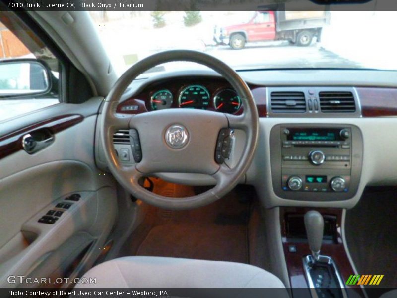Dashboard of 2010 Lucerne CX