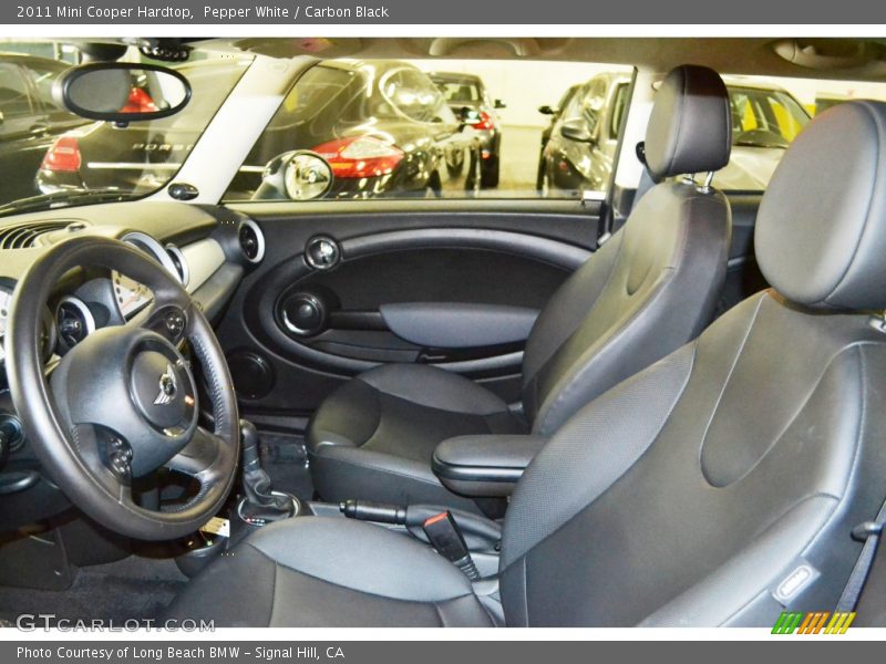 Pepper White / Carbon Black 2011 Mini Cooper Hardtop