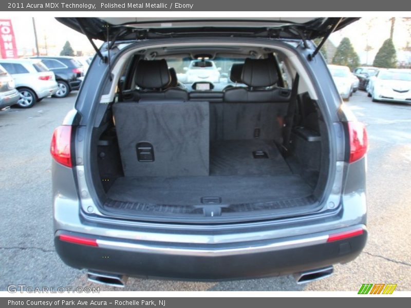 Polished Metal Metallic / Ebony 2011 Acura MDX Technology