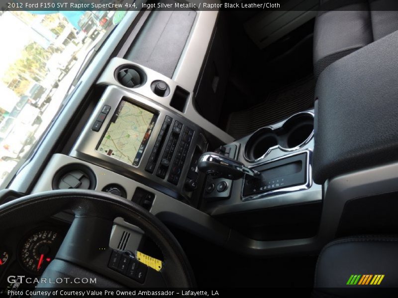 Ingot Silver Metallic / Raptor Black Leather/Cloth 2012 Ford F150 SVT Raptor SuperCrew 4x4
