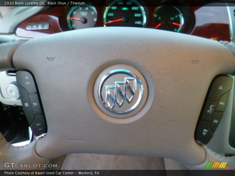 Black Onyx / Titanium 2010 Buick Lucerne CX
