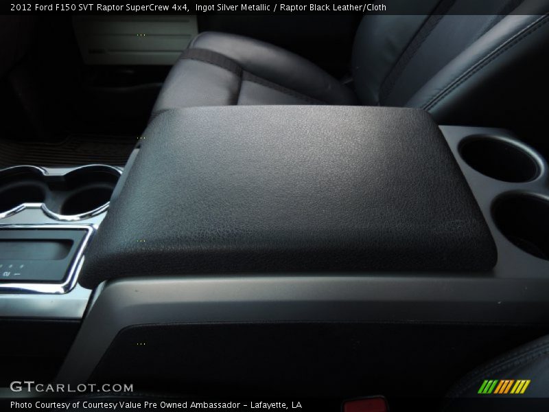 Ingot Silver Metallic / Raptor Black Leather/Cloth 2012 Ford F150 SVT Raptor SuperCrew 4x4