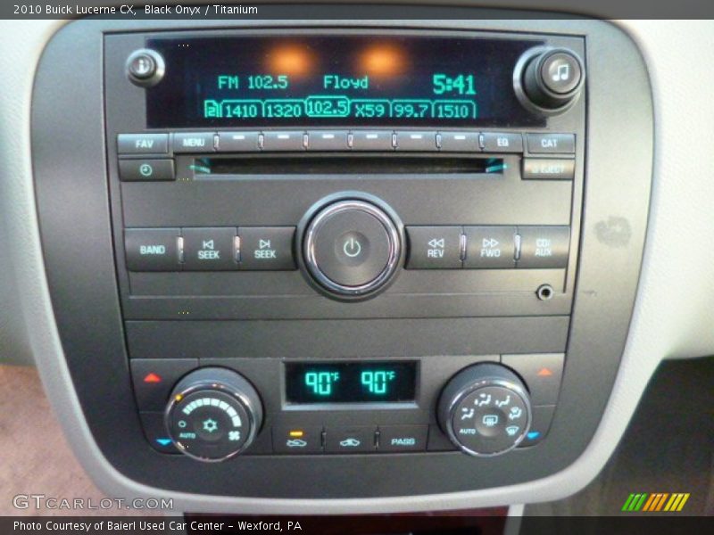 Controls of 2010 Lucerne CX