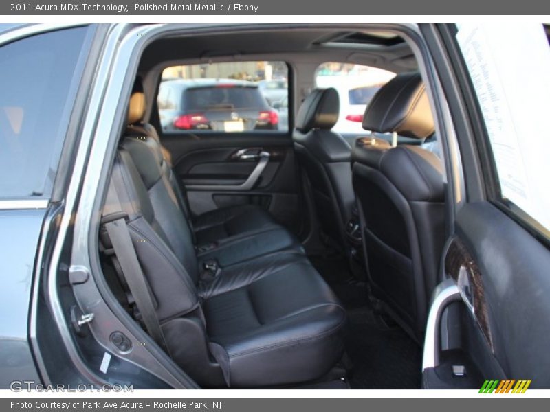 Polished Metal Metallic / Ebony 2011 Acura MDX Technology