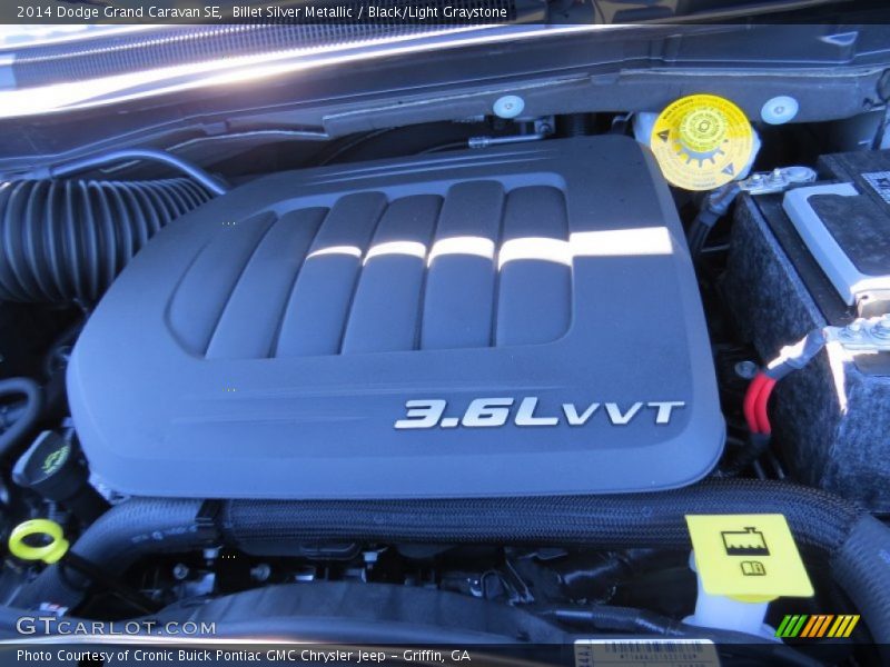 Billet Silver Metallic / Black/Light Graystone 2014 Dodge Grand Caravan SE