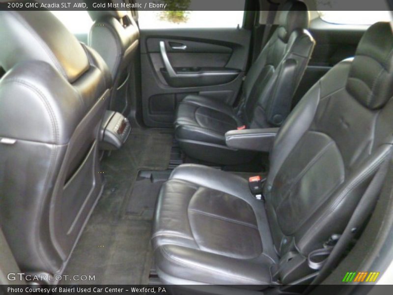 Gold Mist Metallic / Ebony 2009 GMC Acadia SLT AWD