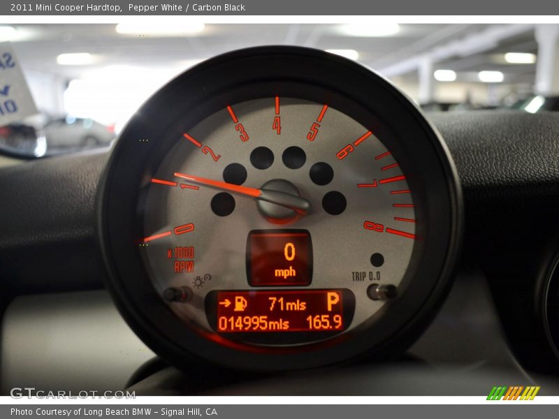 Pepper White / Carbon Black 2011 Mini Cooper Hardtop