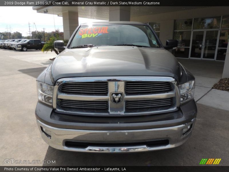 Mineral Gray Metallic / Dark Slate/Medium Graystone 2009 Dodge Ram 1500 SLT Crew Cab