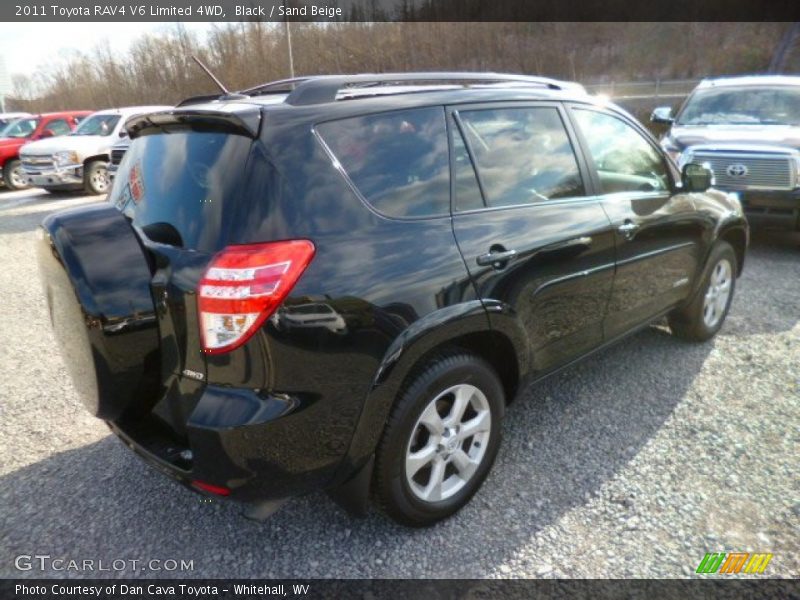 Black / Sand Beige 2011 Toyota RAV4 V6 Limited 4WD