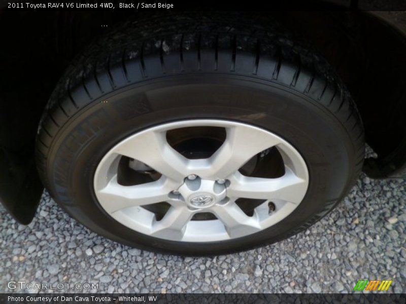 Black / Sand Beige 2011 Toyota RAV4 V6 Limited 4WD