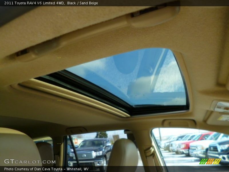 Black / Sand Beige 2011 Toyota RAV4 V6 Limited 4WD