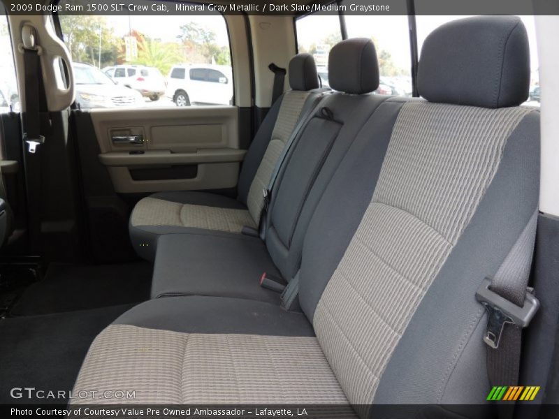 Mineral Gray Metallic / Dark Slate/Medium Graystone 2009 Dodge Ram 1500 SLT Crew Cab