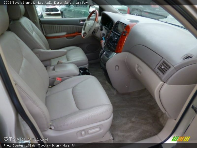 Desert Sand Mica / Fawn 2008 Toyota Sienna Limited AWD