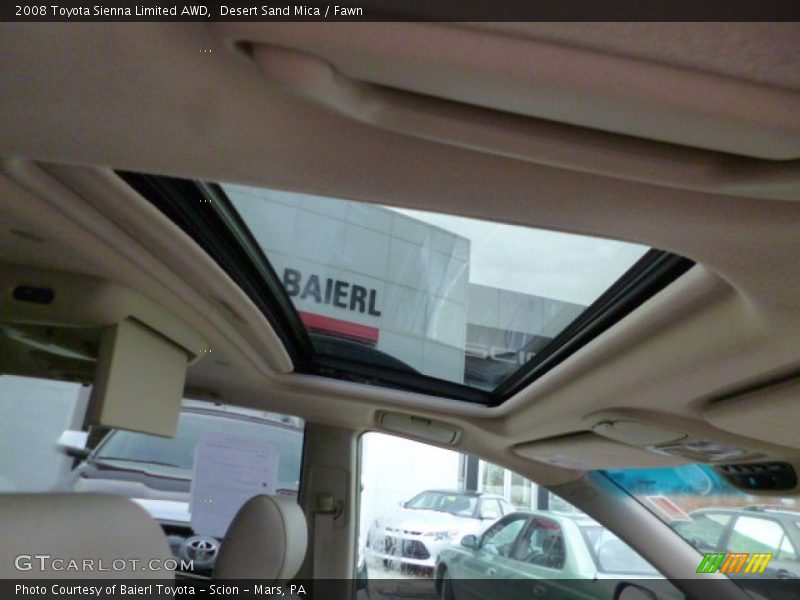 Desert Sand Mica / Fawn 2008 Toyota Sienna Limited AWD
