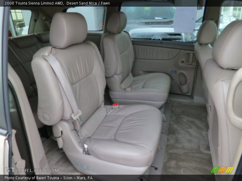 Desert Sand Mica / Fawn 2008 Toyota Sienna Limited AWD