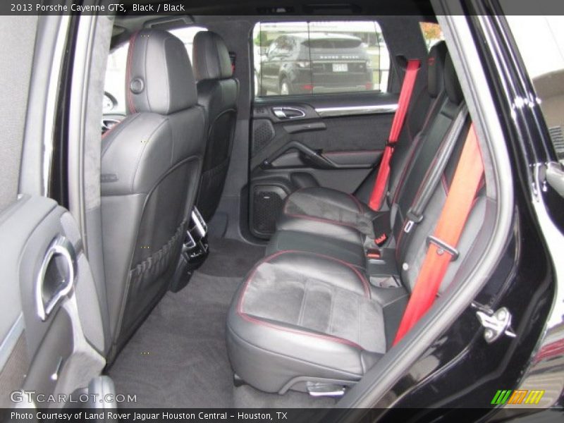 Rear Seat of 2013 Cayenne GTS